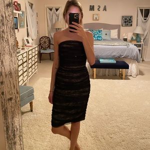 BCBG Maxazria black dress